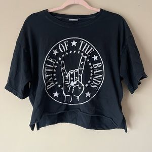 Battle of the Bands Frat cut of t shirt